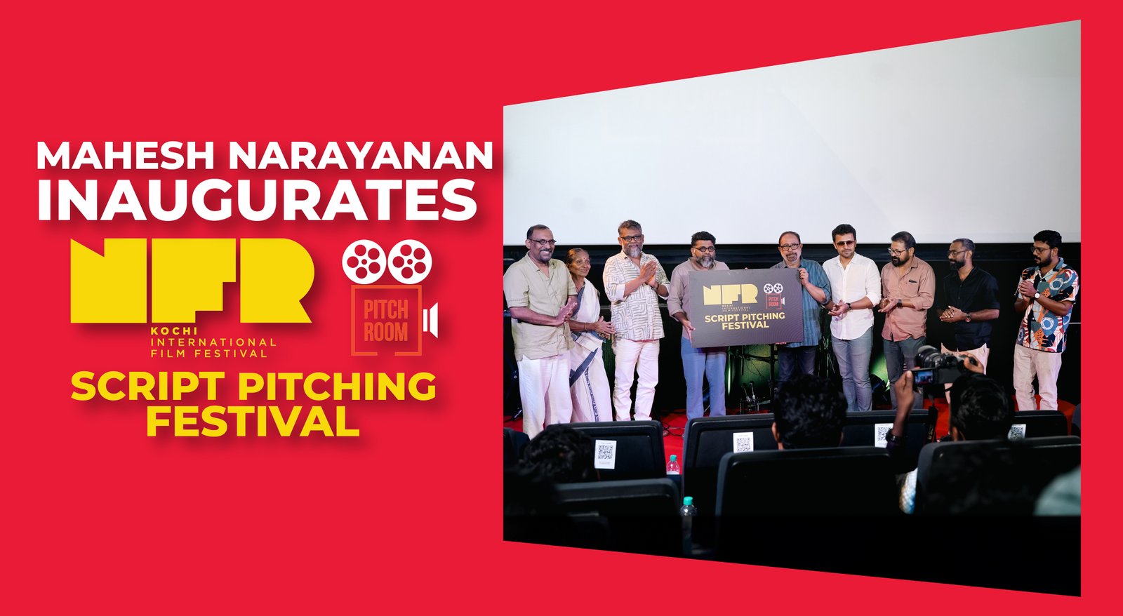 Mahesh Narayanan Inaugurates NFR Script Pitching Festival