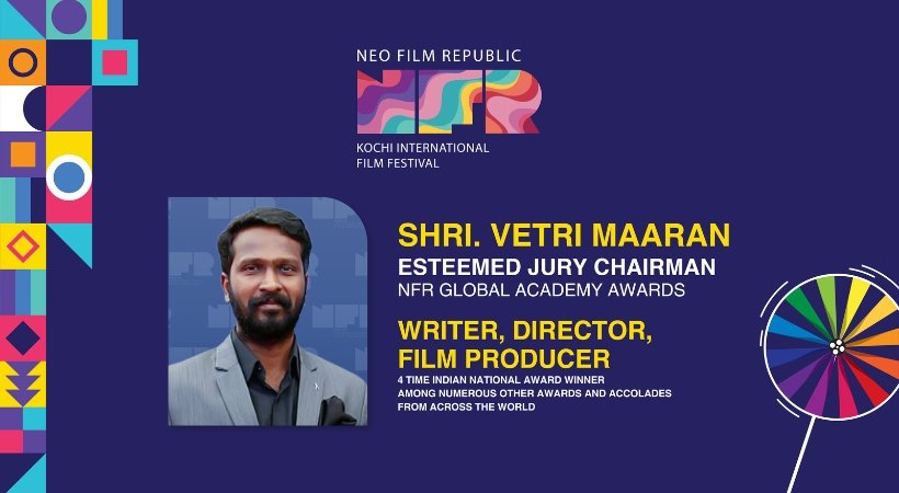 Acclaimed Film Director Vetri Maaran Joins as Jury Chairman of the NFR Global Academy Awards